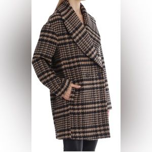 NEW without tag! Avec les filles Medium Camel-Black coat